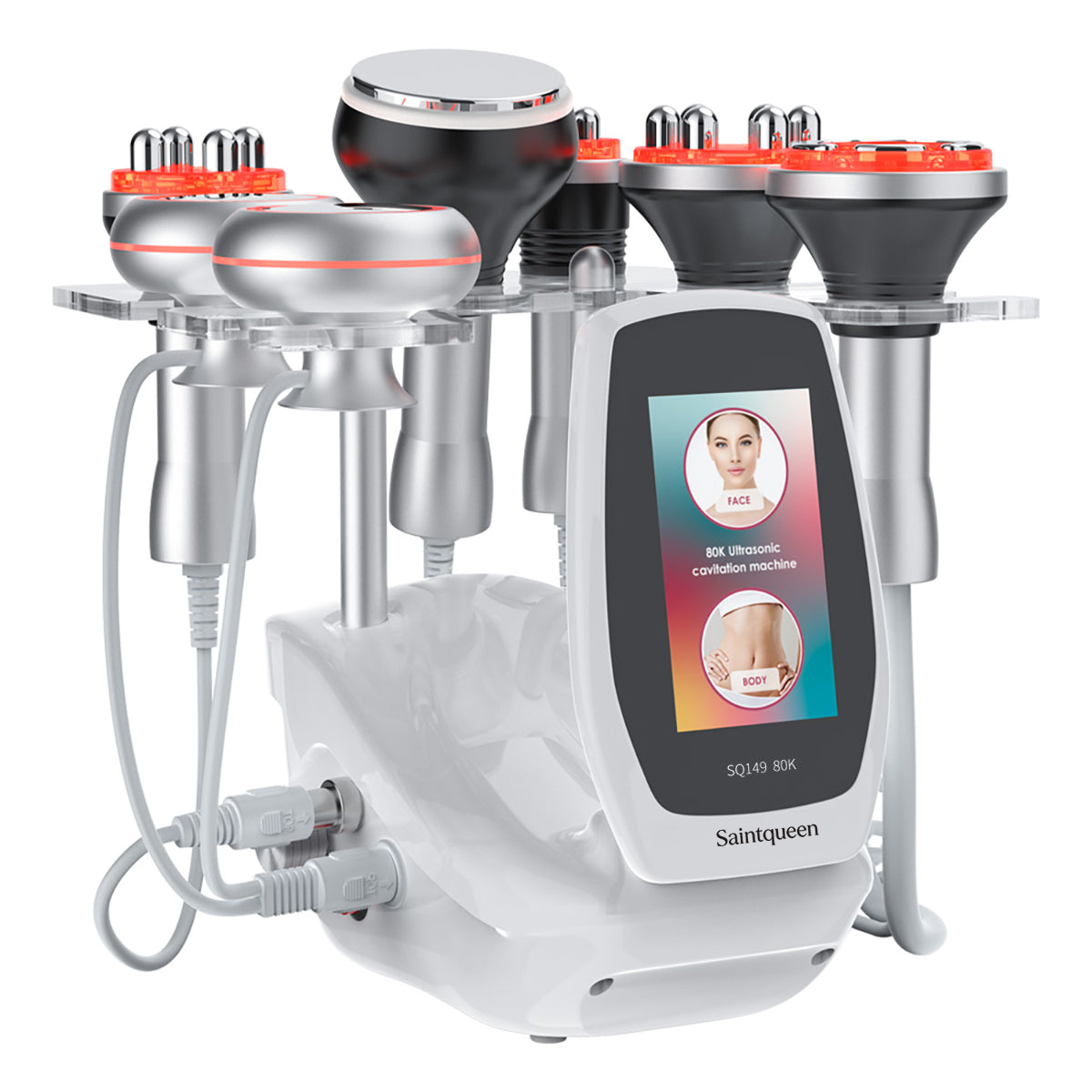 SQ149 Pro – Συσκευή σπηλαίωσης 80K 6 σε 1 με RF, EMS και μασάζ κενού