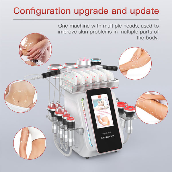 SQ166 Ultra – Συσκευή σπηλαίωσης 80K 13 σε 1 με πλάκα λέιζερ και RF