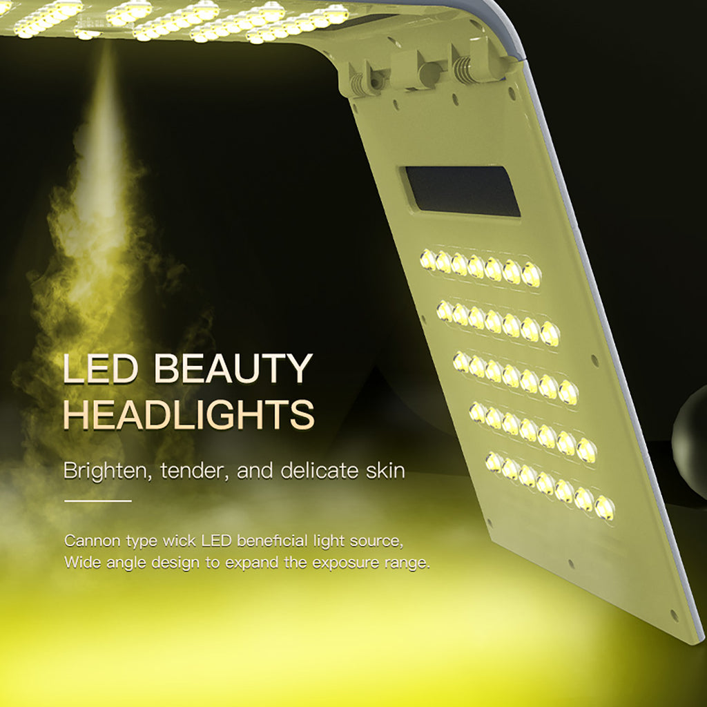 SQ125 – Πτυσσόμενη συσκευή LED 7 χρωμάτων με 117 LED και νανοψεκασμό