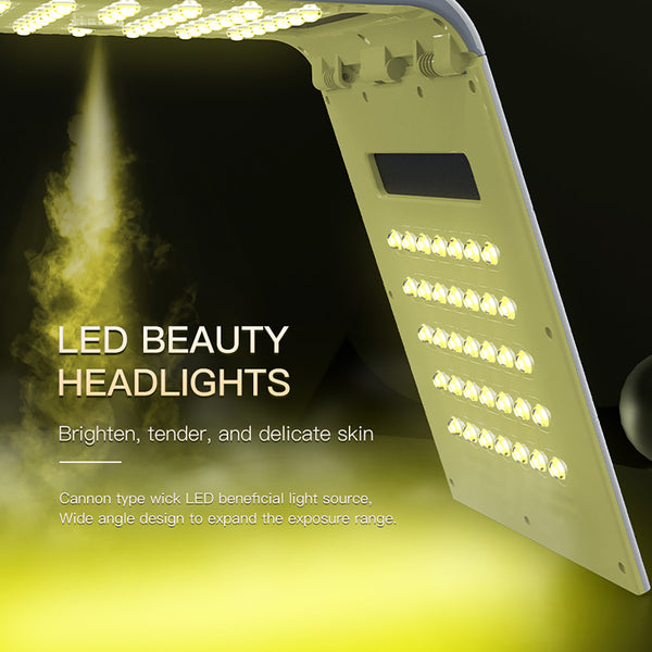 SQ125 – Πτυσσόμενη συσκευή LED 7 χρωμάτων με 117 LED και νανοψεκασμό