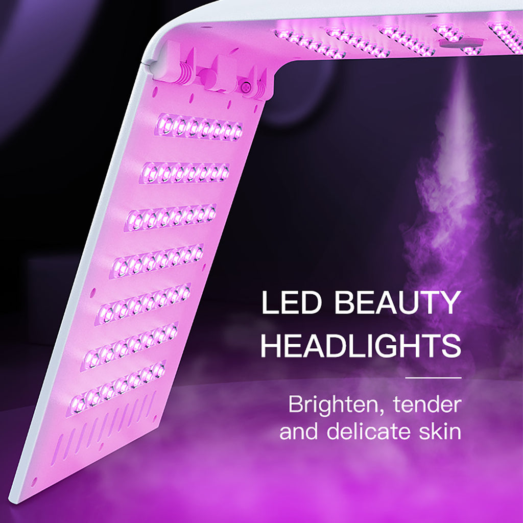 SQ122 – Πτυσσόμενη συσκευή LED 8 χρωμάτων με 135 LED και νανοψεκασμό