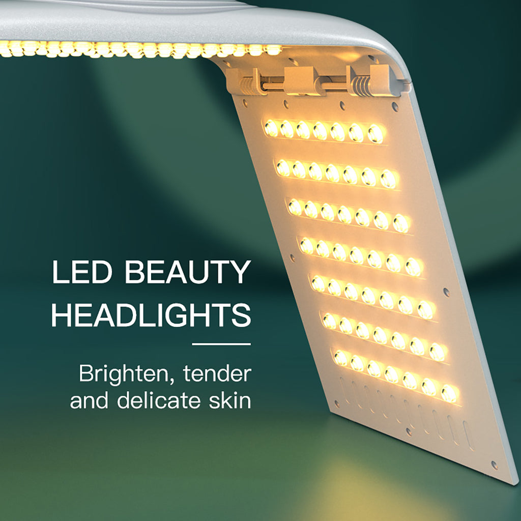 SQ132 – Πτυσσόμενη συσκευή LED 7 χρωμάτων με 147 LED και 8 λειτουργίες φωτός