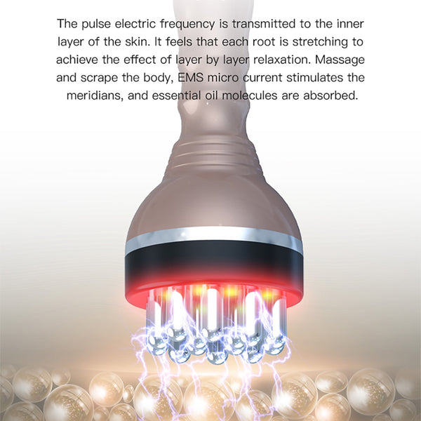 SQ68 Συσκευή μασάζ σώματος με αναρρόφηση, θέρμανση και 4 κεφαλές