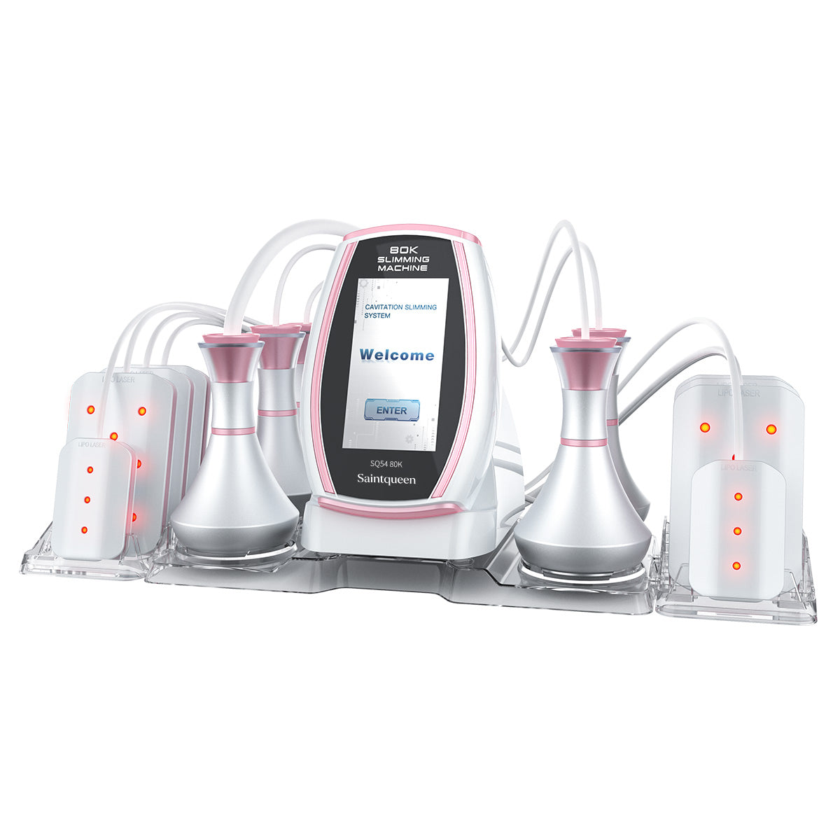 SQ54 Pro – Συσκευή σπηλαίωσης 80K 6 σε 1 με RF, μασάζ κενού και λέιζερ