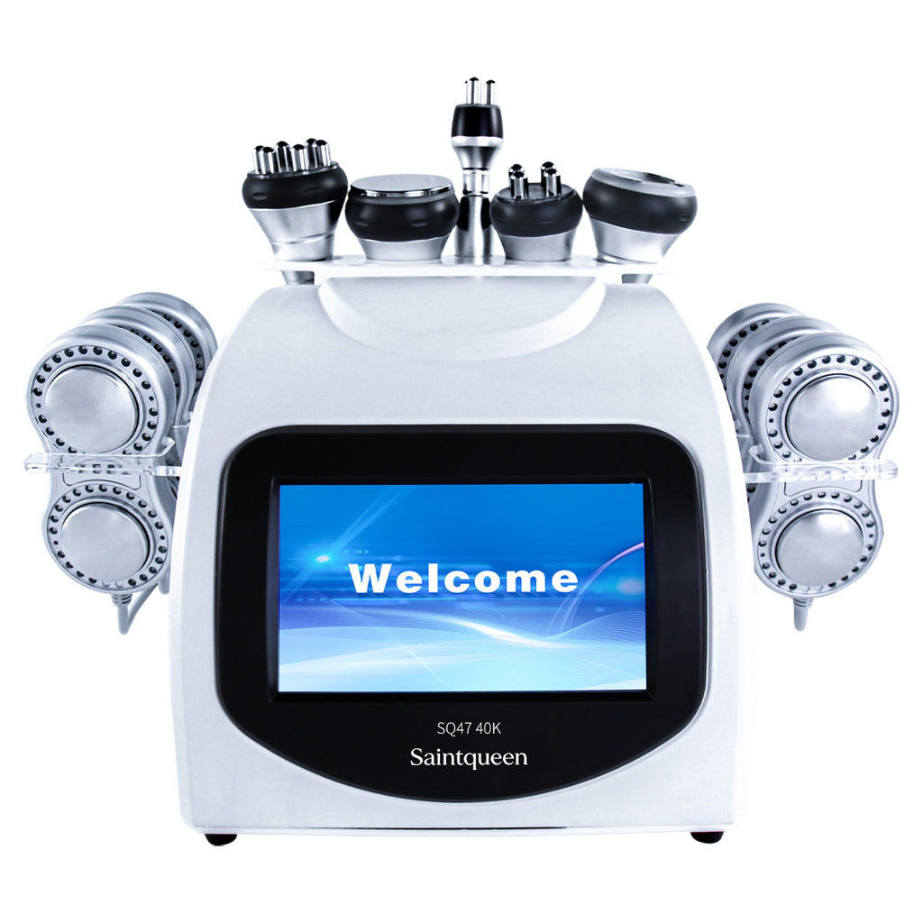 SQ47B Pro – Συσκευή σπηλαίωσης 40K 6 σε 1 με RF, EMS, λέιζερ και μασάζ κενού