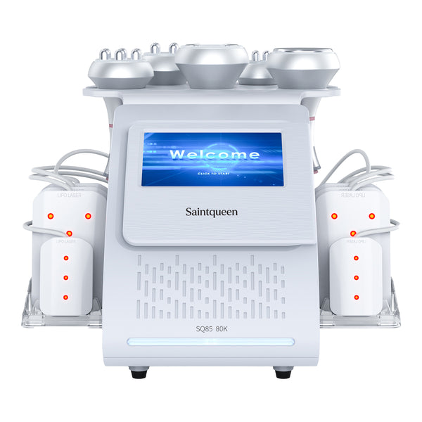 SQ85C Pro – Συσκευή σπηλαίωσης 80K 6 σε 1 με επιθέματα λέιζερ, RF και μασάζ κενού