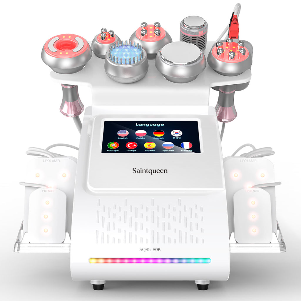 SQ85D Plus – Συσκευή σπηλαίωσης 80K 9 σε 1 με λέιζερ, EMS, RF και ψυχρή κεφαλή