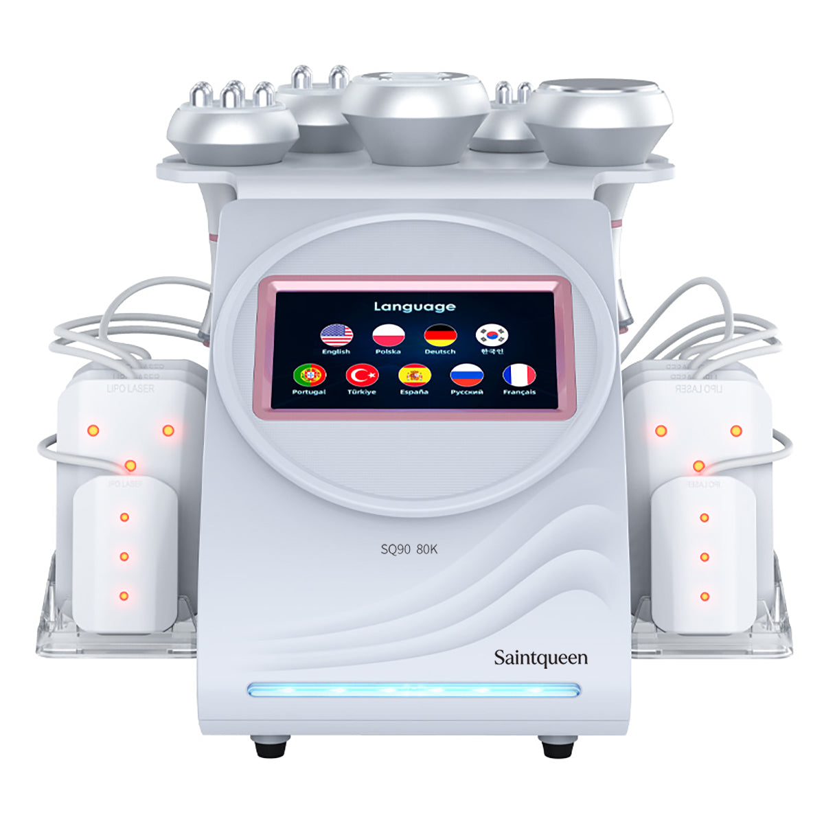 SQ90C Pro – Συσκευή σπηλαίωσης 80K 6 σε 1 με RF, μασάζ κενού και λέιζερ