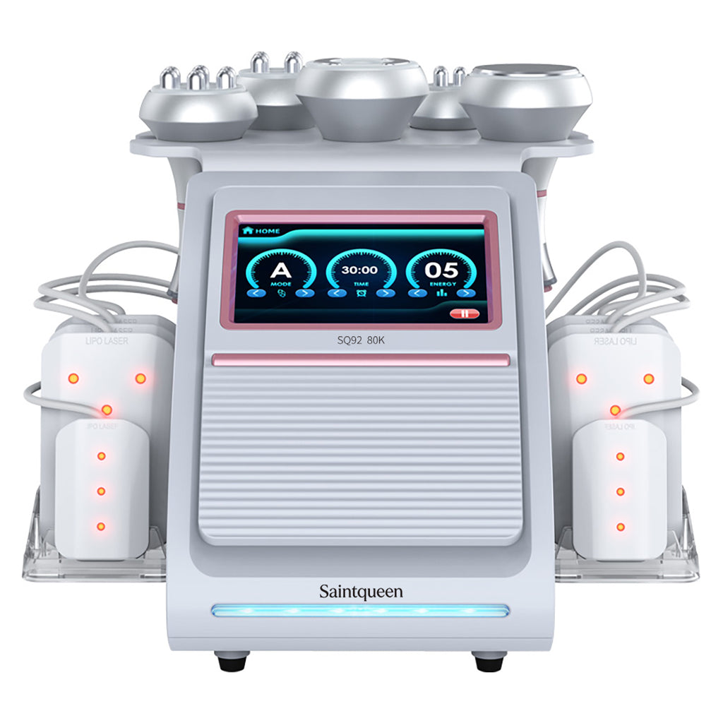 SQ92C Pro – Συσκευή σπηλαίωσης 80K 6 σε 1 με λέιζερ, RF και μασάζ κενού