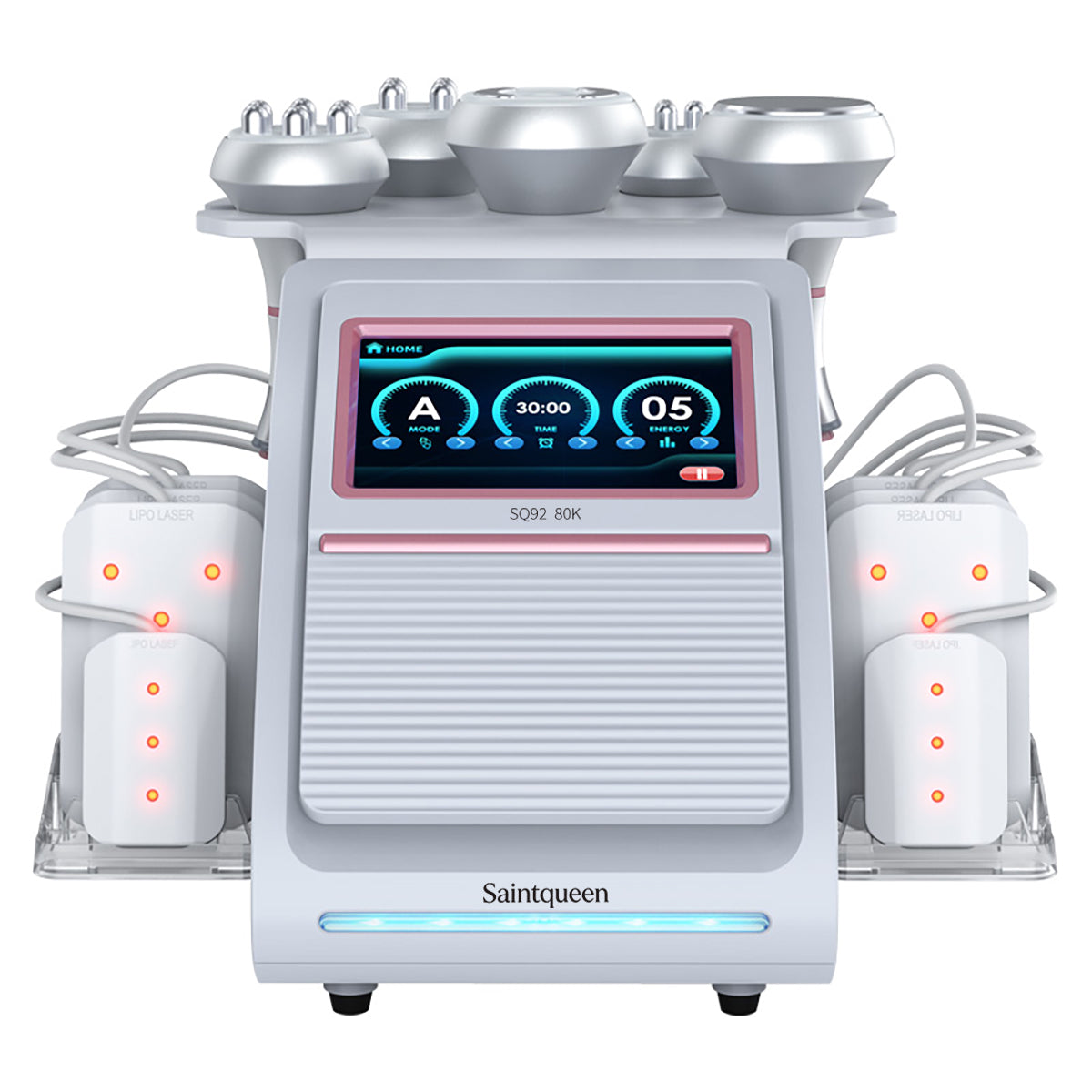 SQ92C Pro – Συσκευή σπηλαίωσης 80K 6 σε 1 με λέιζερ, RF και μασάζ κενού
