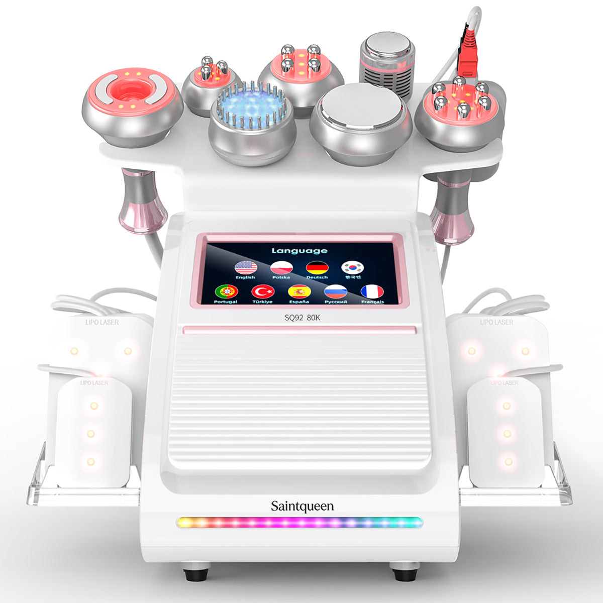 SQ92D Plus – Συσκευή σπηλαίωσης 80K 9 σε 1 με λέιζερ, RF και μικρορεύμα
