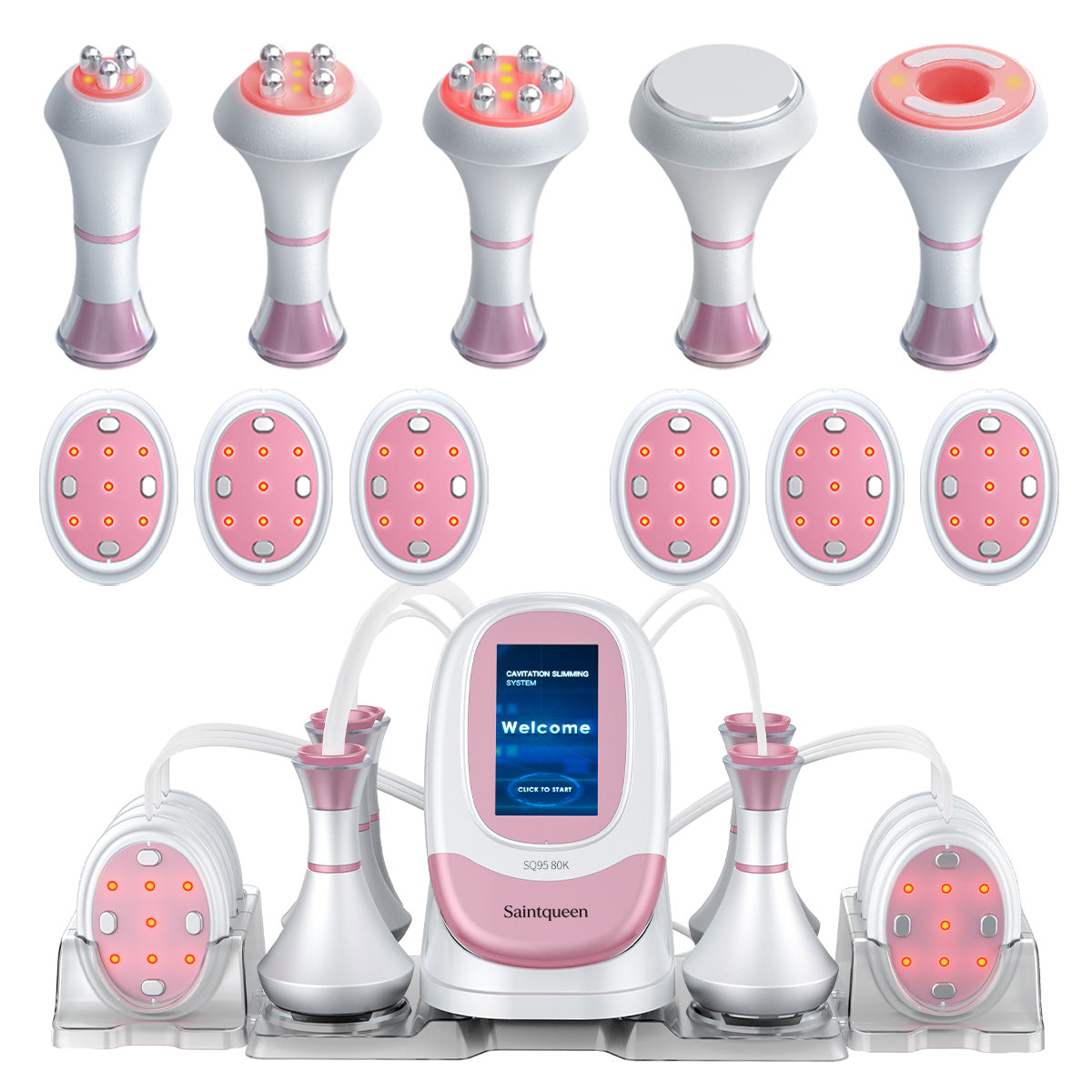 SQ95B Pro – Συσκευή σπηλαίωσης 80K 6 σε 1 με EMS, RF και μασάζ κενού