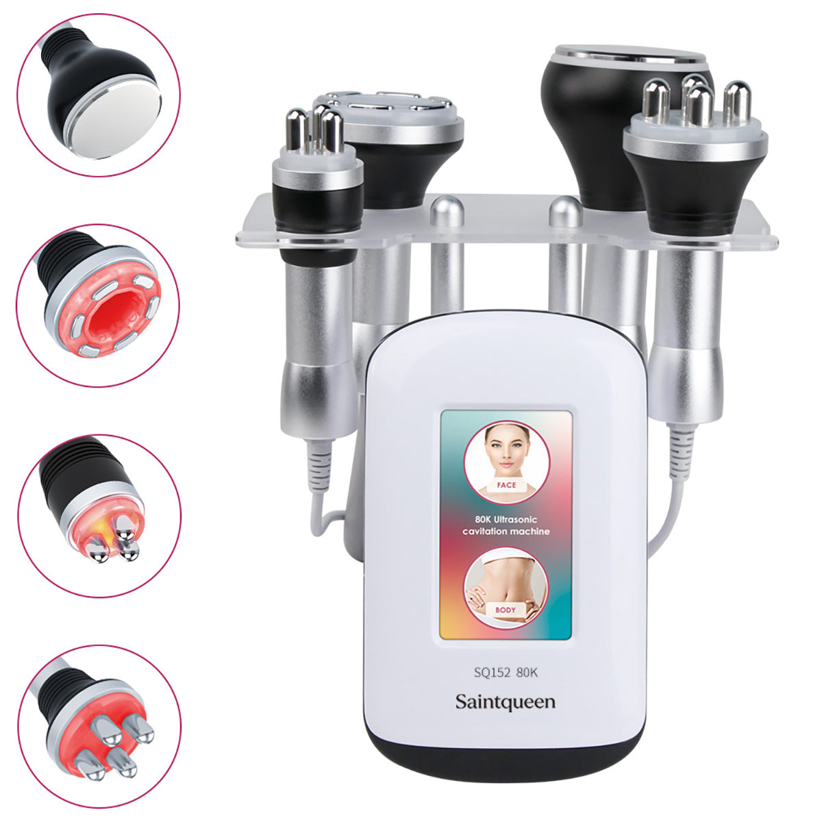 SQ152 Basic – Συσκευή σπηλαίωσης 80K 4 σε 1 με RF και μασάζ κενού